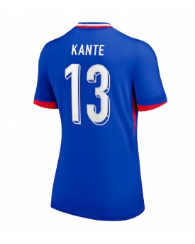 Francia Kante #13 Maglia Gara Casa Repliche Europei 2024 Donna